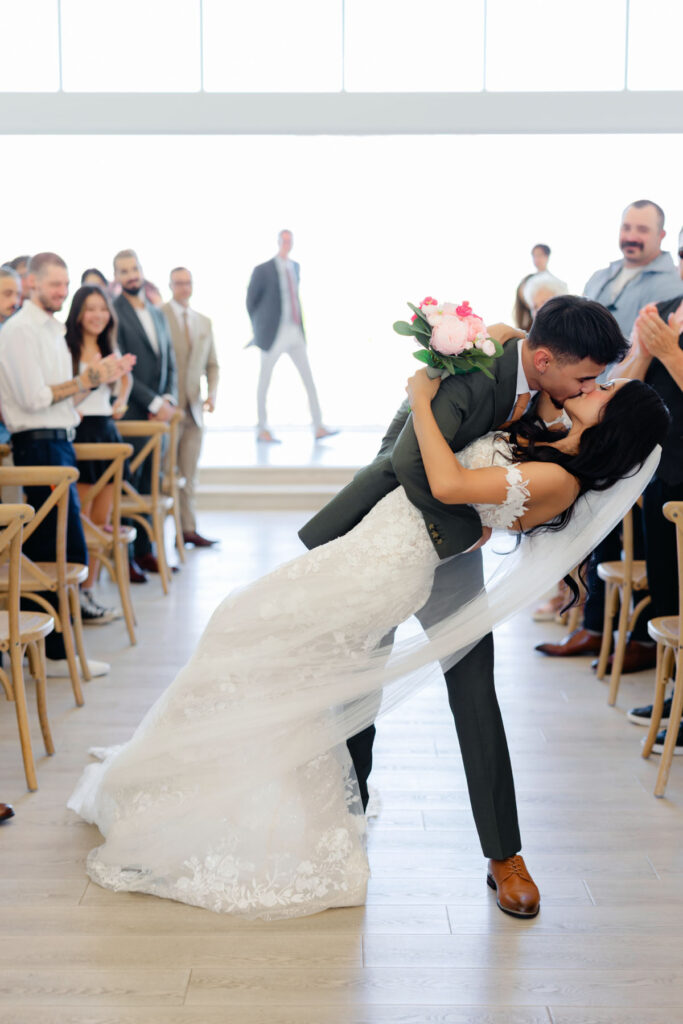 True to life wedding image from a small celebration in the Phoenix desert.